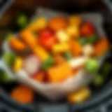 Delicious airfryer vegetable medley