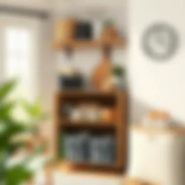 Functional storage solutions for entrance areas