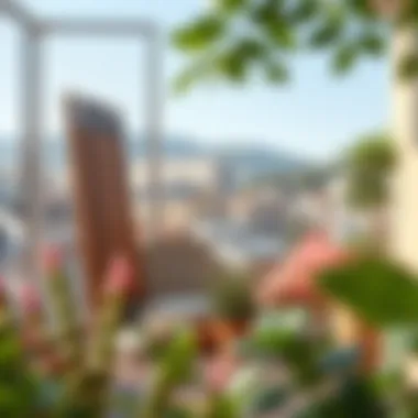 Variety of materials used in balcony heating solutions