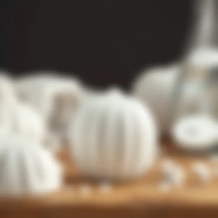 Different techniques for achieving the color white in art