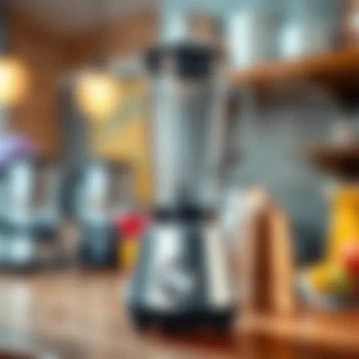 Illustration showing different blender watt values and their applications