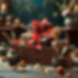 Traditional Gift Box Craftsmanship A beautifully arranged traditional gift box showcasing intricate craftsmanship.