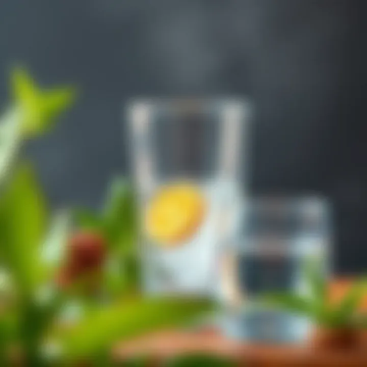 Natural cleaning materials for glass surfaces