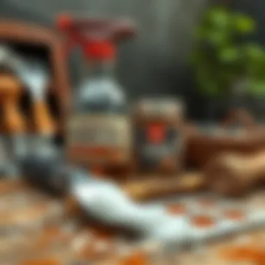 Essential Tools for Tackling Stains Effectively Tools and materials for removing rust stains