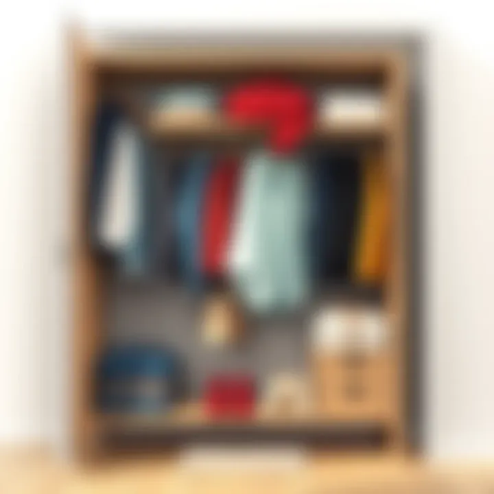 Creative storage solutions for clothing