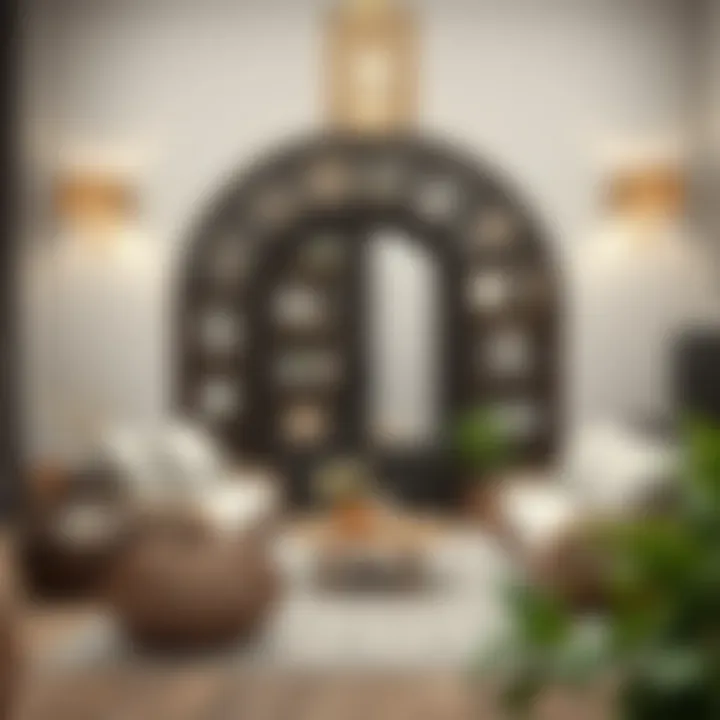 A blend of modern and traditional elements