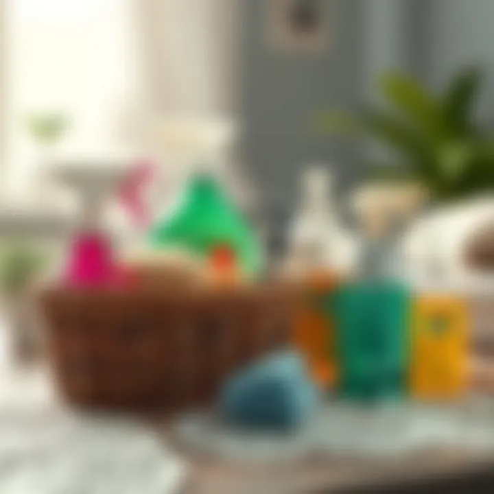 Cleaning supplies for lace care