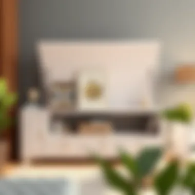 Elegant portmanteau with ample storage solutions for small spaces