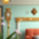 Elegant decorative wall trim enhancing interior aesthetics