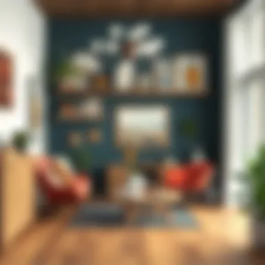 Visual representation of diverse decoration styles