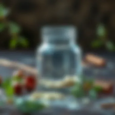 Natural solution ingredients for rust removal