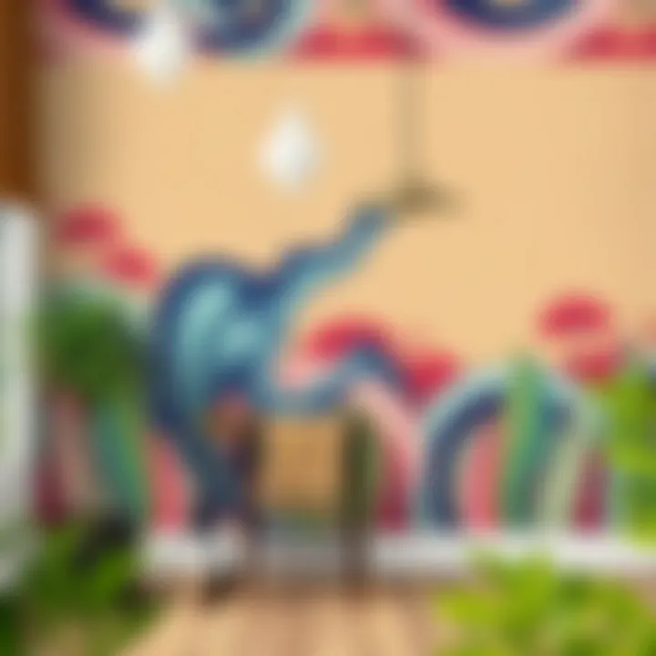 Creative DIY wallpaper project ideas