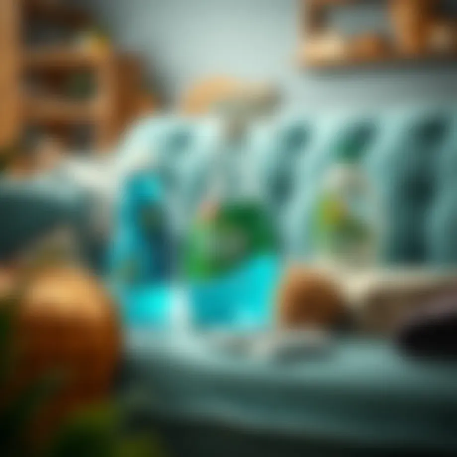 Eco-friendly cleaning solutions for upholstery