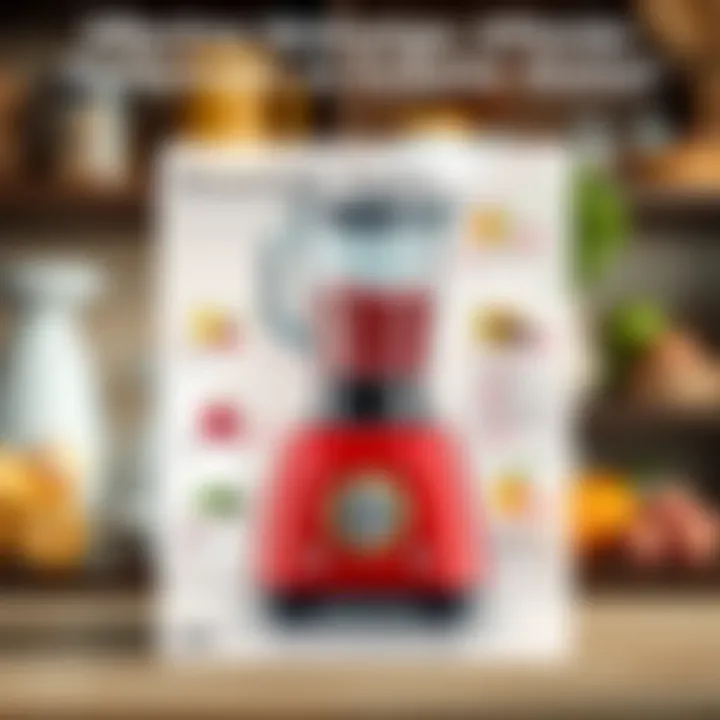 Chart illustrating effective wattage for various blending tasks