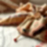 Elegant traditional fabric used for gift wrapping