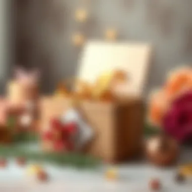 DIY gift box with creative inspiration