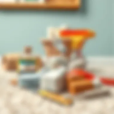 Essential materials for carpet care