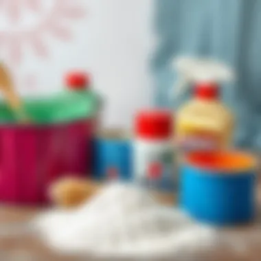 Essential materials for paint stain removal