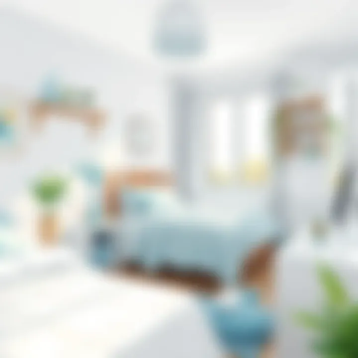 Healthy Bedroom Environment A clean bedroom promoting health and hygiene