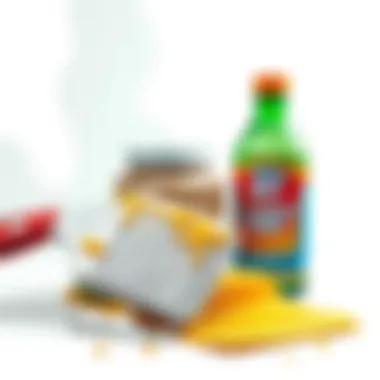 DIY technique for removing paint using household items