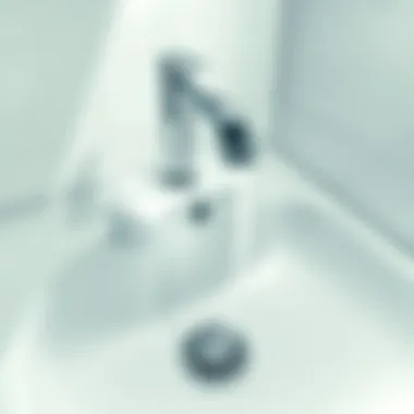 A clean and unclogged sink