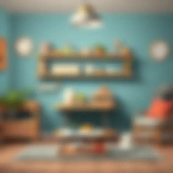 Efficient arrangement of household items