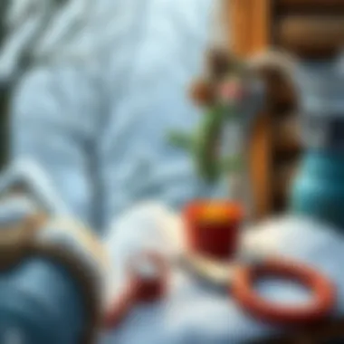 Safety precautions and tools for making artificial snow at home