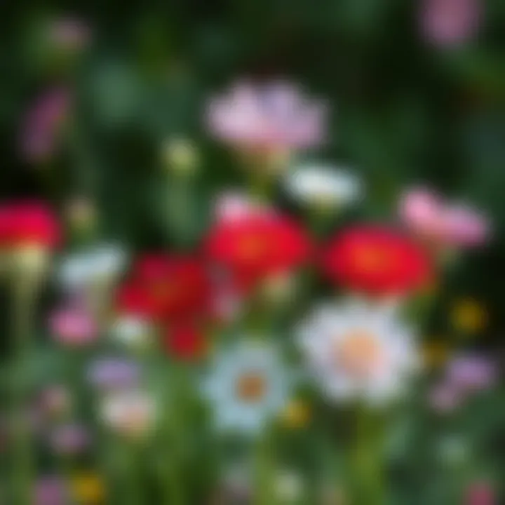 The Timeless Beauty of Everlasting Flowers A vibrant display of everlasting flowers showcasing their beauty in various colors and forms.