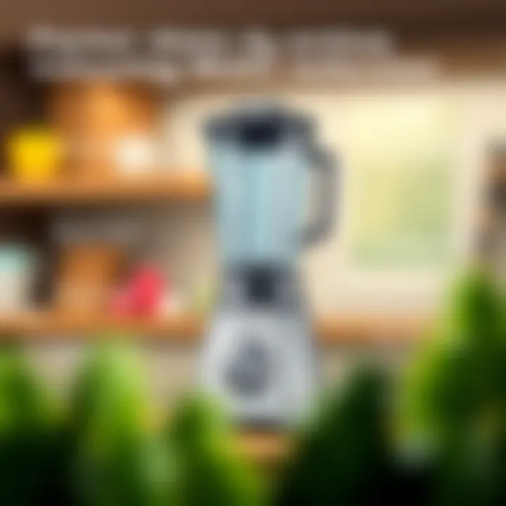 Visual representation of factors influencing blender watt selection