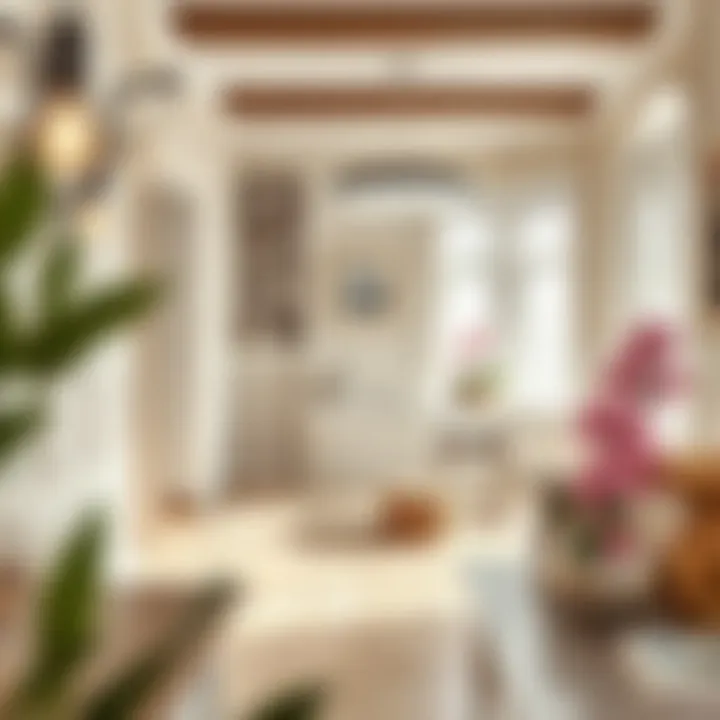 Elegant interior featuring tiled surfaces