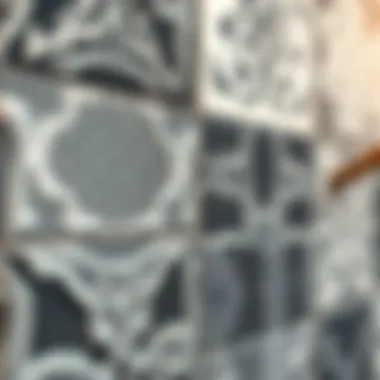 Close-up of tiles showcasing functionality