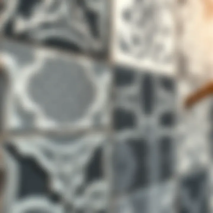 Close-up of tiles showcasing functionality