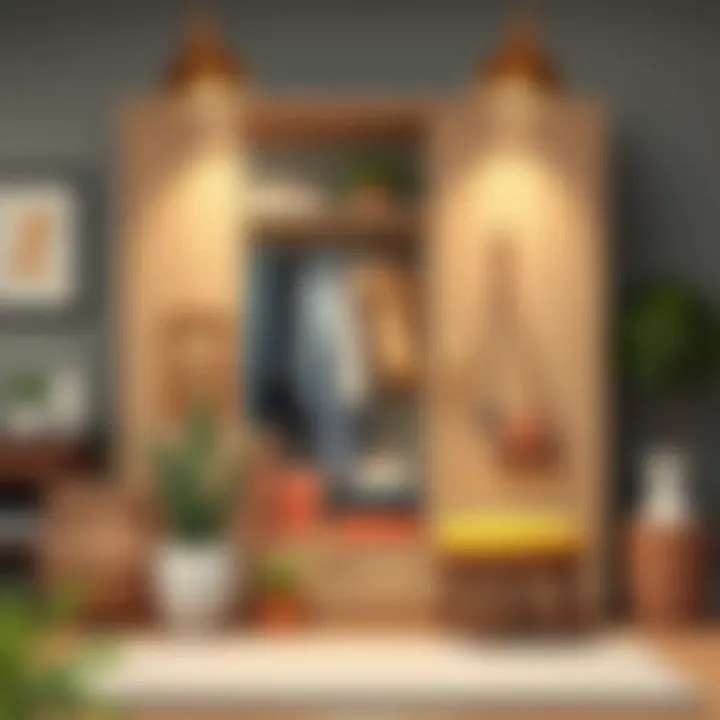 Personalized decor ideas for wardrobe spaces