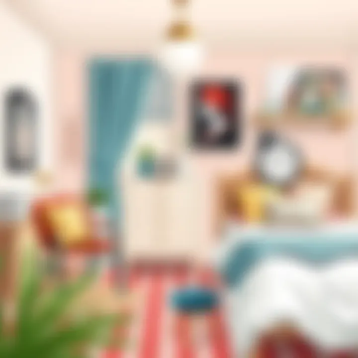 An inspiring mood board for personalizing a youth bedroom