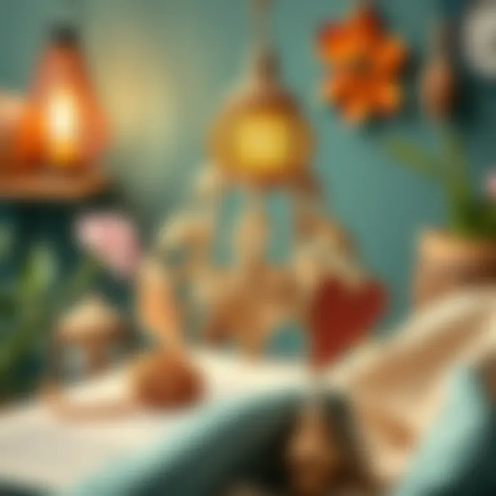 The Artistry of DIY Projects An intricate handmade craft project illustrating the beauty of DIY