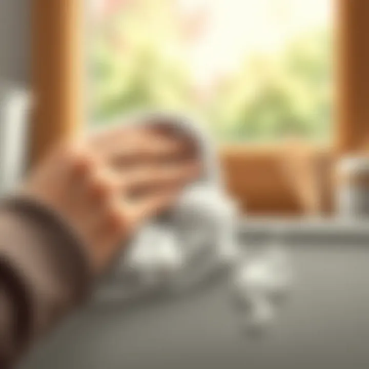 Proper technique for streak-free wiping