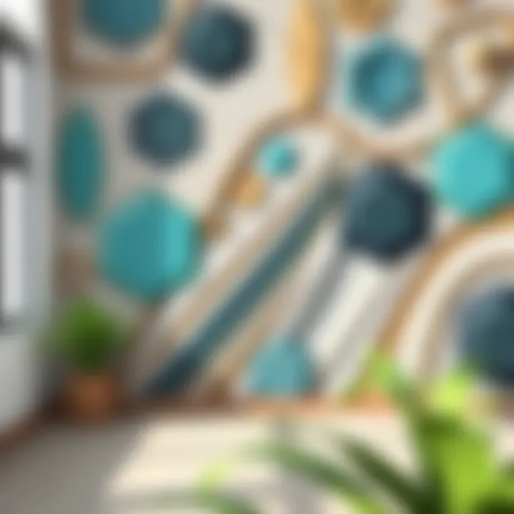 Innovative Shape Usage Innovative use of shapes in wall design