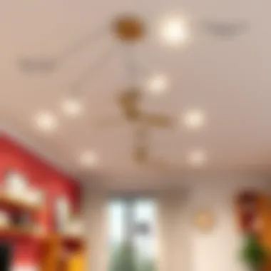 Diagram illustrating the installation techniques for suspended ceilings