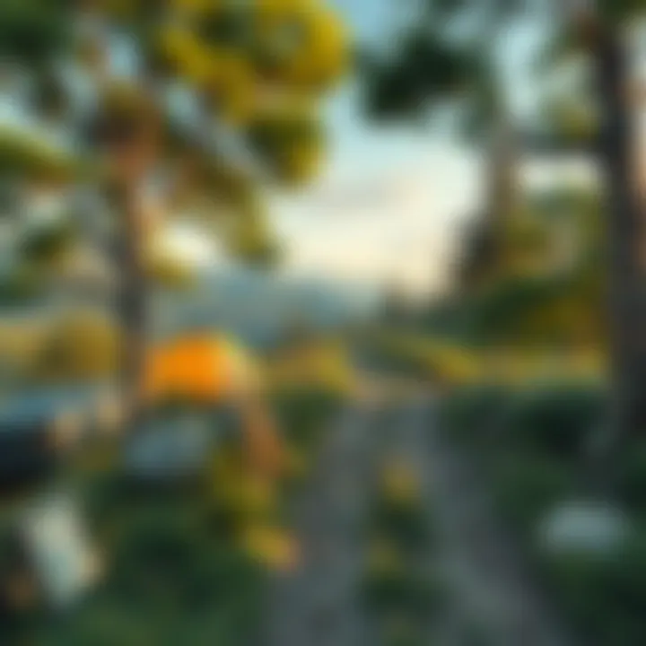 Adventurous Hiking Trail to Izmir Camping Area Adventurous hiking trail leading to a camping area in Izmir