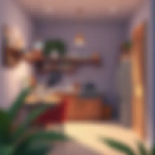 Charming Kitchen Coffee Corner Charming coffee corner in a kitchen with stylish furniture