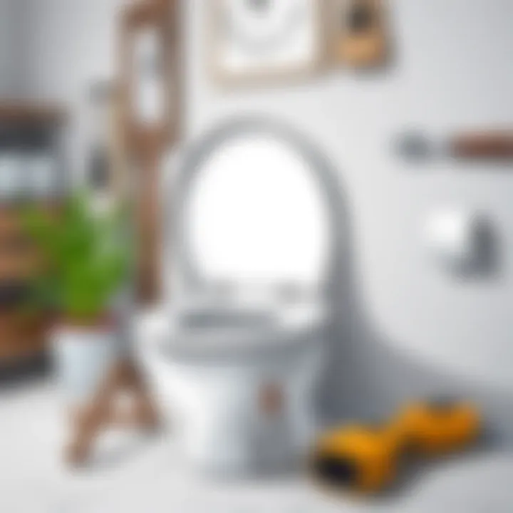 Essential tools for toilet seat installation