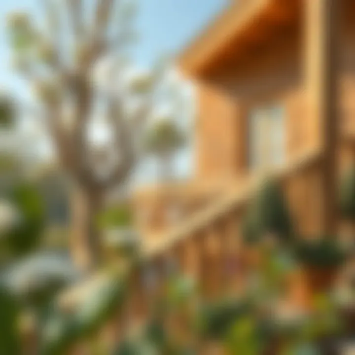 Creative DIY project using wooden balustrades