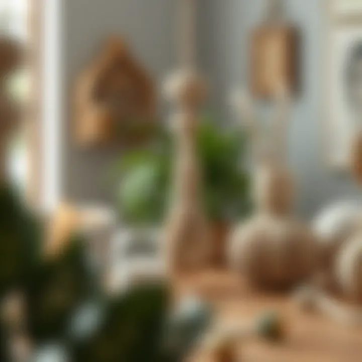 Decorative items made with rope