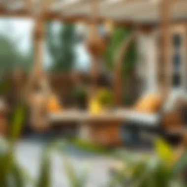 Rope crafting ideas for outdoor spaces