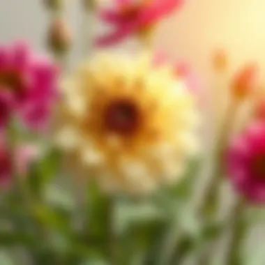 Crafting project featuring Kokina flowers integrated into handmade art.