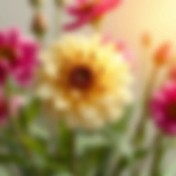 Crafting project featuring Kokina flowers integrated into handmade art.