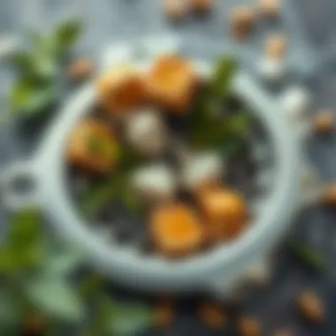 Natural ingredients for unclogging a drain