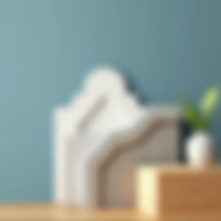 Different materials used in decorative wall trim