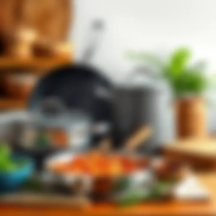 High-quality cookware and utensils for home chefs