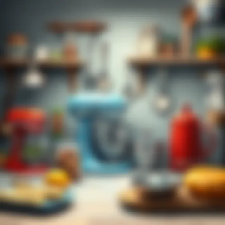 A variety of kitchen gadgets and their uses